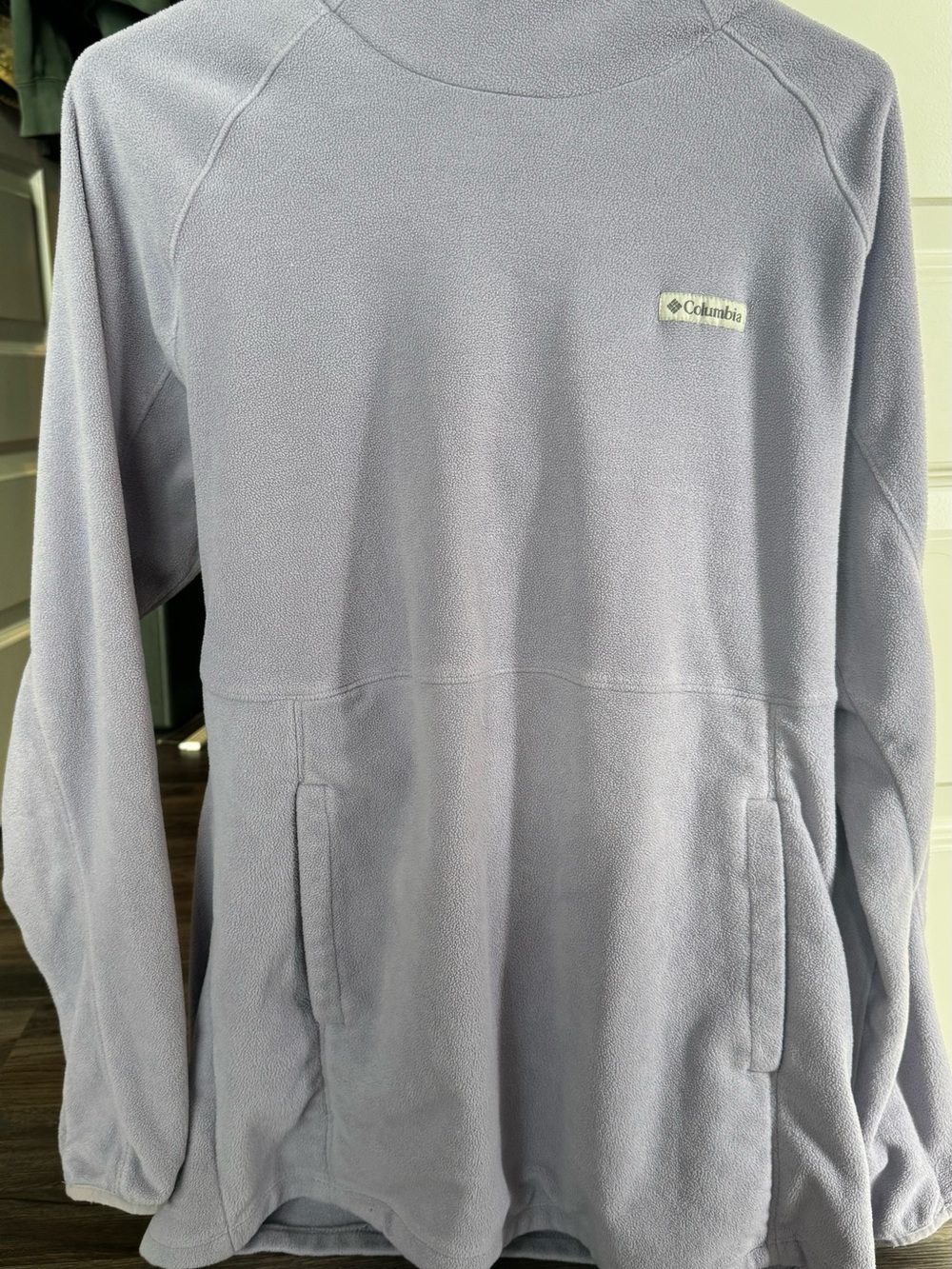 Columbia Light Lavender Fleece Pullover
